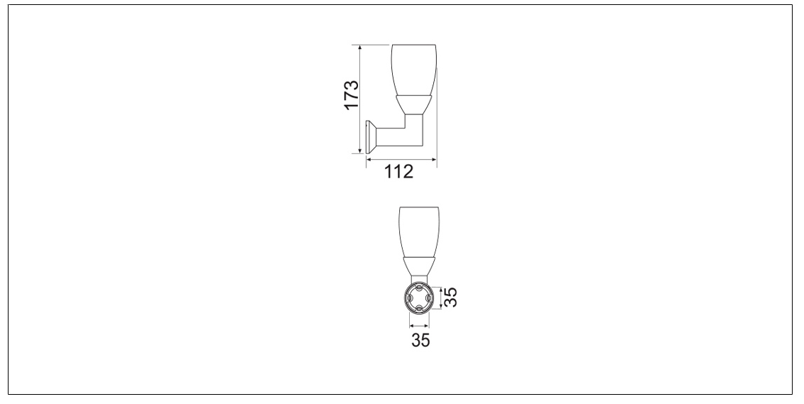 Keuco Edition 100 10050019000  玻璃漱口杯連座 (鍍鉻)
