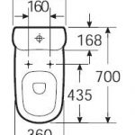 西班牙 ROCA Giralda 80N462 歐樂緩降廁板白色