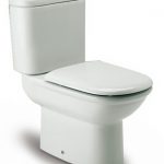 西班牙 ROCA Giralda-2 相連式自由咀座廁配油壓廁板白色
