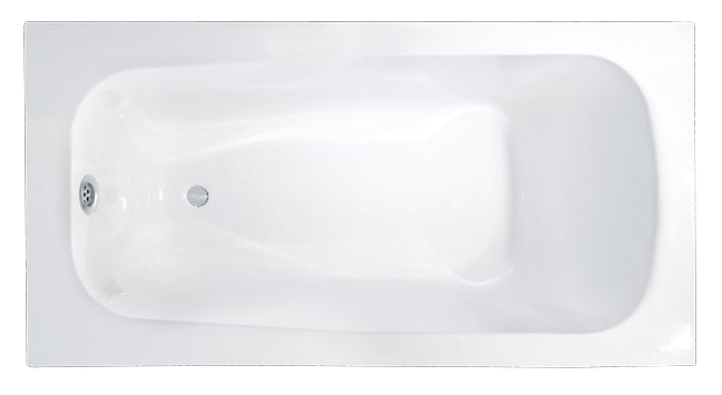 Walrus 302403A 生鐵浴缸 1400x700x420mm 白色