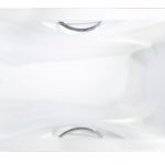 Walrus 302601A  扶手生鐵浴缸 1600x750mm 白色