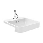 美國 KOHLER Forefront Square 98930X 單孔方形半櫃面盆  460x420mm 白色