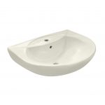 美國 KOHLER Folio K-2018 單孔掛牆面盆 614x483mm 淺骨色