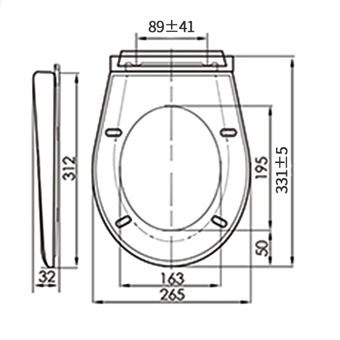 Walrus 082 膠製小童座廁廁板