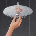 德國 GROHE Euphoria 260 26114001 明牆圓形雨淋式花灑組合連恆溫浴缸龍頭