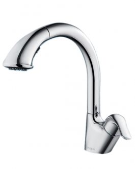 美國 Moen Kerry GN67000 廚盆龍頭 抽拉式出水咀 (鍍鉻)