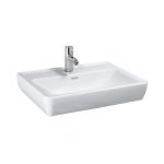 瑞士 Laufen Pro 818951 單孔掛牆面盆(無滿水) 550x480mm 白色