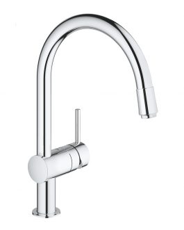 德國 GROHE Minta 32918 廚盆龍頭連可拉出出水咀