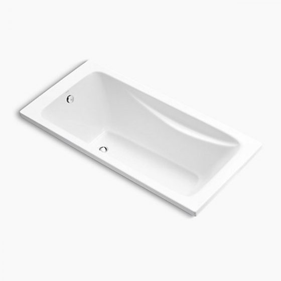 America KOHLER Reach K15848T Acrylic Bathtub with Waste 1700x700x460mm