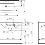 laufen-814437-drawing