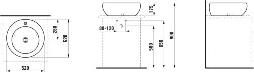laufen-818971-drawing