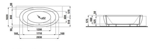 laufen-LF-244970.000.000.1-drawing