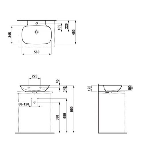 laufen-LF-816302.000.109.1-drawing