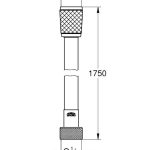 grohe-28745002-shower-hose-drawing