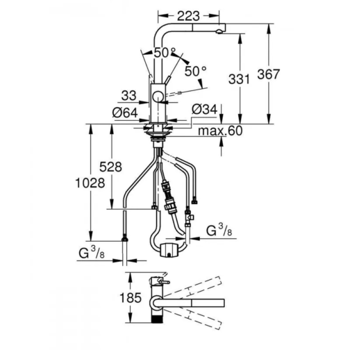 Grohe_30590000_drawing